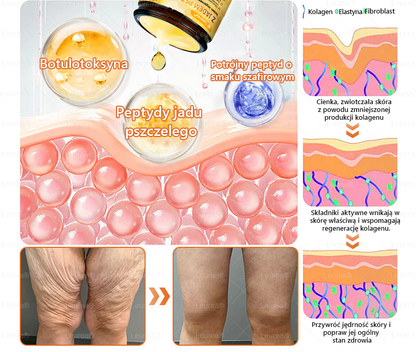 🐝✨Leurea® Krem Regenerujący z Jadem Pszczelim🔥 Naturalna regeneracja skóry, wygładzenie zmarszczek i promienna cera-50 ml