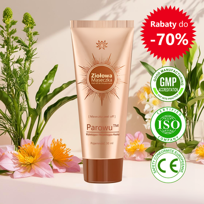 💟 Parowu™ Wybielająca i Rozjaśniająca Maska - Naturalne składniki trwale usuwają plamy, piegi i przebarwienia